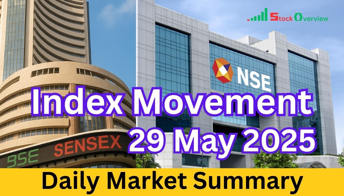 Share Market wrap 29 May 2025 Sensex 81633 Nifty 24833