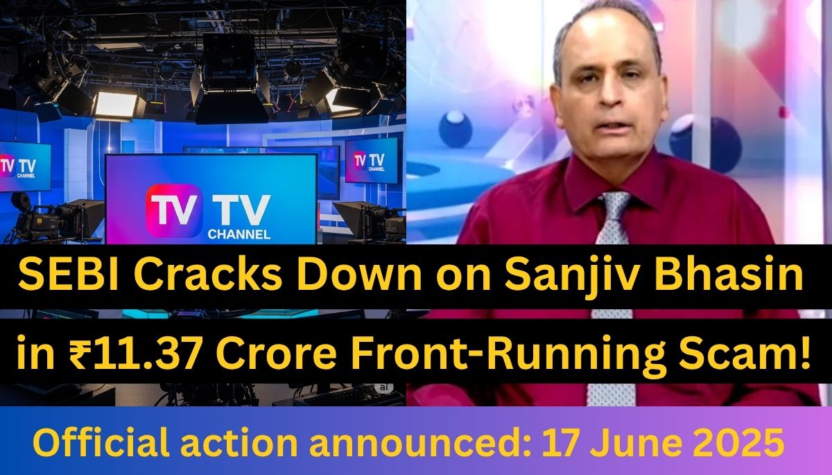 SEBI Cracks Down on Sanjiv Bhasin in ₹11.37 Crore Front-Running Scam!
