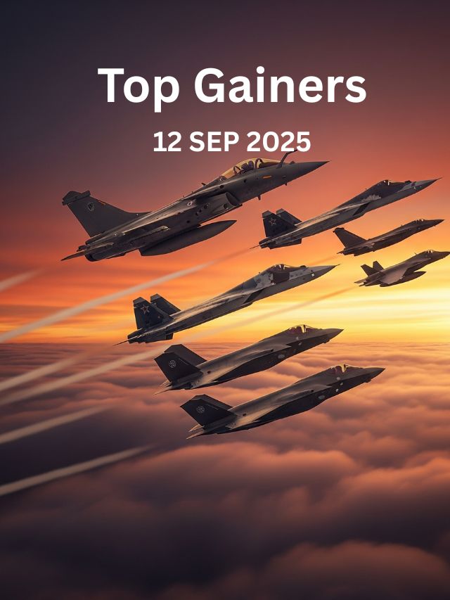 Top Gainers -12 sep 2025