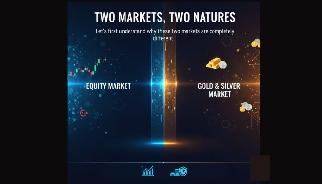 दो मार्केट, दो नेचर